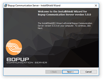 Installing the IM server application